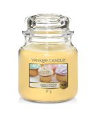 Bougie parfumée moyenne jarre Gâteau à la vanille - 65-75h